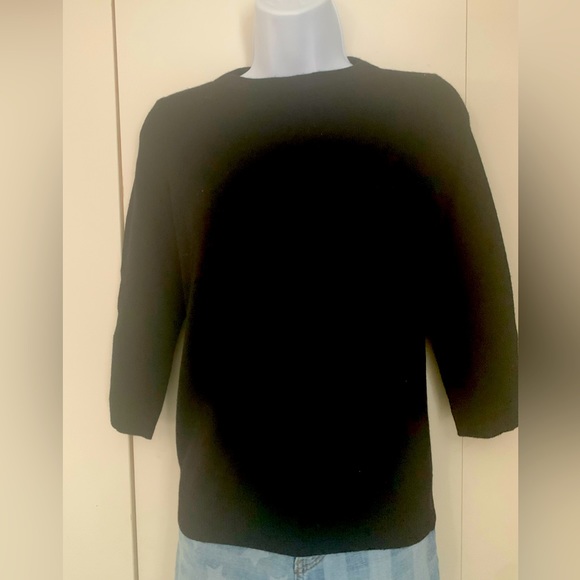 Talbots Sweaters - Talbots women’s black cashmere sweater size Small Petite